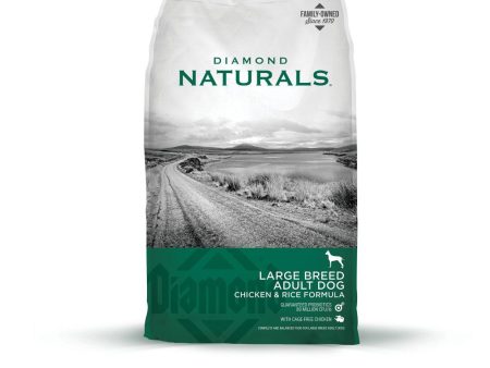 Diamond Naturals Large Breed Chicken & Rice Formula Adult Dry Dog Food Online Sale