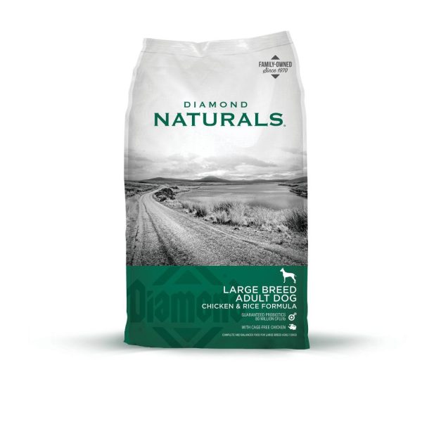 Diamond Naturals Large Breed Chicken & Rice Formula Adult Dry Dog Food Online Sale