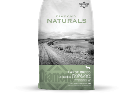 Diamond Naturals Large Breed Lamb & Rice Formula Adult Dry Dog Food Online now