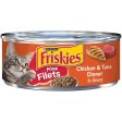 Friskies Prime Filets Chicken & Tuna Dinner in Gravy Canned Cat Food For Discount