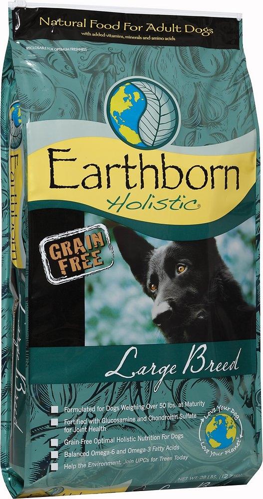 Earthborn Holistic Large Breed Grain Free Dry Dog Food Fashion