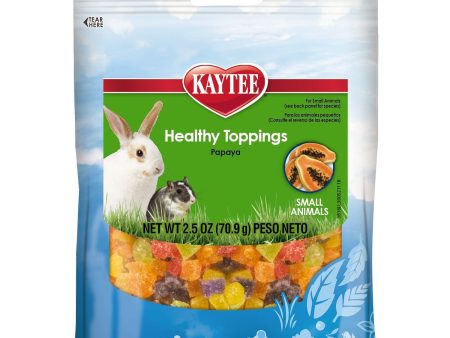 Kaytee Fiesta Healthy Toppings Papaya Treat for Small Animals Fashion