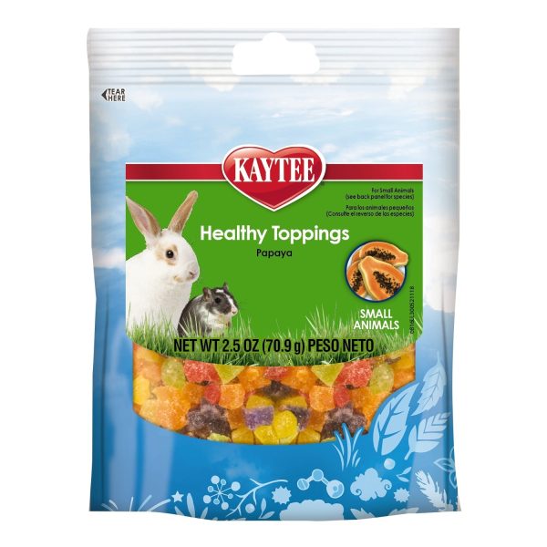 Kaytee Fiesta Healthy Toppings Papaya Treat for Small Animals Fashion