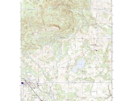 US Topo 7.5-minute map for West Branch MI For Discount