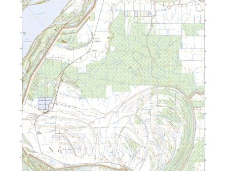 US Topo 7.5-minute map for Whiting Bayou MSLA Online