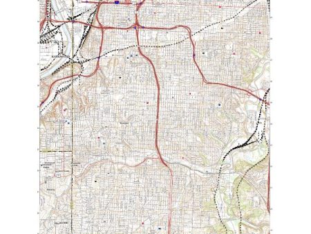 USGS US Topo 7.5-minute map for Kansas City MOKS 2021 Online