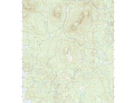 US Topo 7.5-minute map for Whetstone Mountain ME Fashion