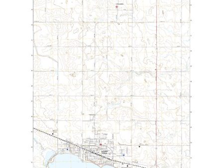 US Topo 7.5-minute map for Storm Lake IA Online Sale