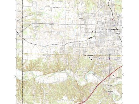 USGS US Topo 7.5-minute map for Joplin West MOKS 2021 Supply