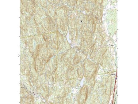 US Topo 7.5-minute map for Williamsburg MA Hot on Sale