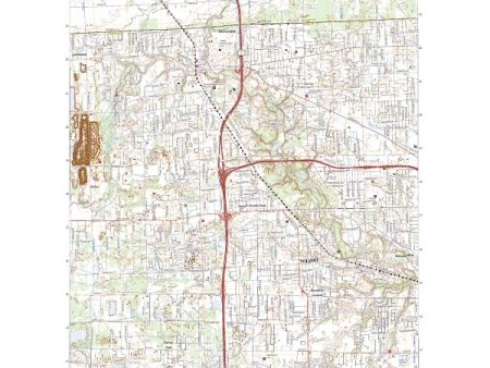 US Topo 7.5-minute map for Sylvania OHMI For Cheap