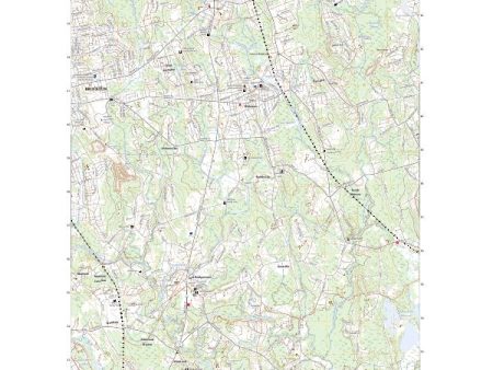 US Topo 7.5-minute map for Whitman MA Hot on Sale