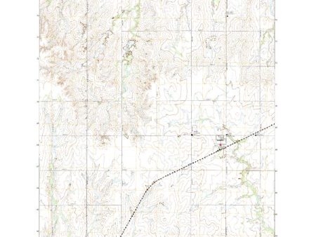 US Topo 7.5-minute map for Tampa KS Online Sale