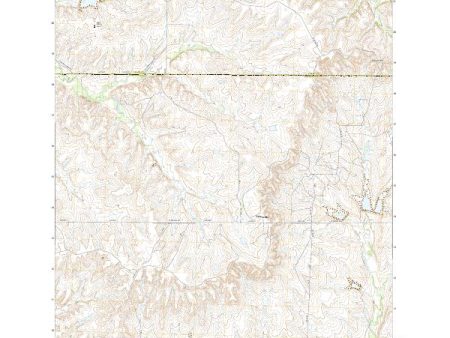 US Topo 7.5-minute map for Teterville KS For Discount