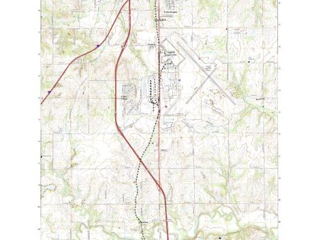 US Topo 7.5-minute map for Wakarusa KS Online