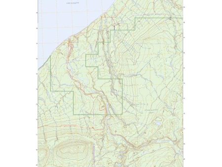 US Topo 7.5-minute map for Tiebel Creek MI Cheap