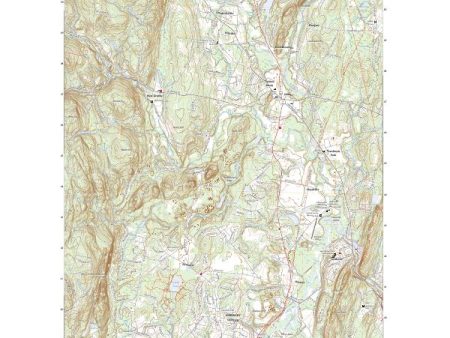 US Topo 7.5-minute map for Tariffville CTMA Hot on Sale