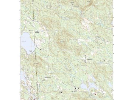 US Topo 7.5-minute map for West Newfield MENH Online