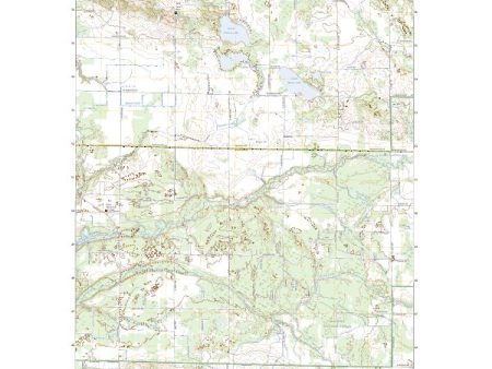 US Topo 7.5-minute map for Wiley MI Hot on Sale