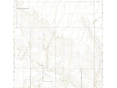 US Topo 7.5-minute map for Syracuse West SE KS Discount