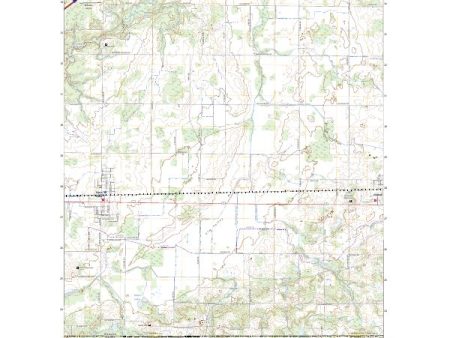 US Topo 7.5-minute map for Three Oaks MIIN Cheap