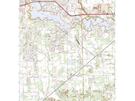 US Topo 7.5-minute map for Ypsilanti East MI Online now