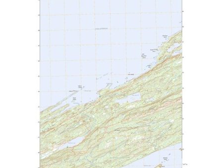 US Topo 7.5-minute map for Todd Harbor MI Sale