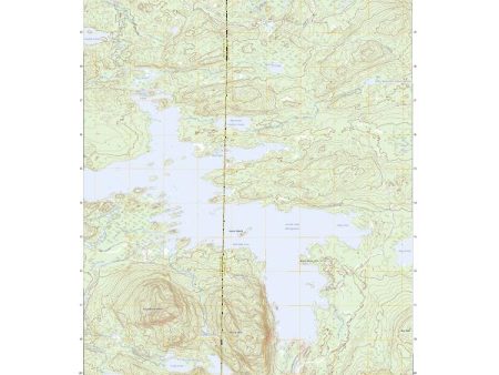 US Topo 7.5-minute map for Trout Brook Mountain ME Online