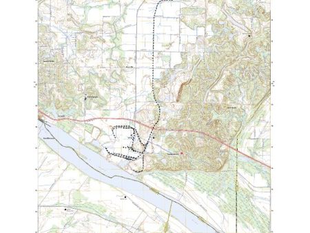 US Topo 7.5-minute map for Yankeetown INKY Online now