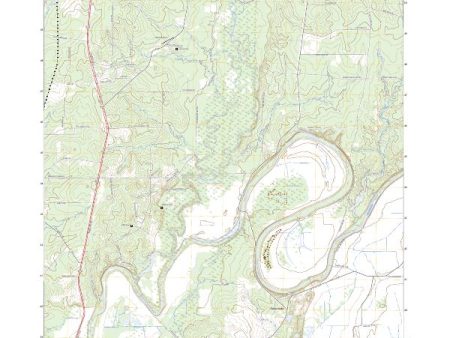 US Topo 7.5-minute map for Twin Oaks LA Discount