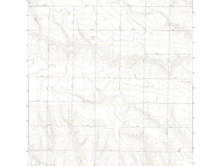 US Topo 7.5-minute map for Sunny Slope Lake KS Sale