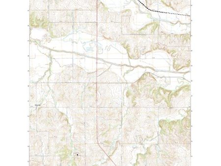 USGS US Topo 7.5-minute map for Humboldt SE NEKS 2021 Online