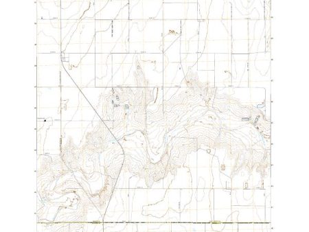 US Topo 7.5-minute map for Wagon Bed Spring KS For Cheap