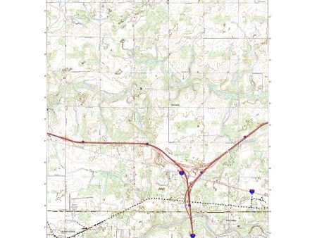 US Topo 7.5-minute map for Wacousta MI Fashion