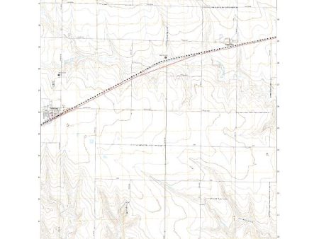 US Topo 7.5-minute map for Winona KS on Sale