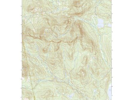 US Topo 7.5-minute map for Tumbledown Mountain ME Supply