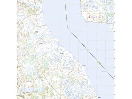 US Topo 7.5-minute map for Taylors Bridge DENJ on Sale