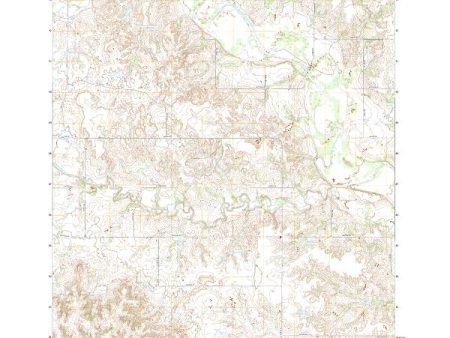 US Topo 7.5-minute map for Tegarden NE OKKS Discount