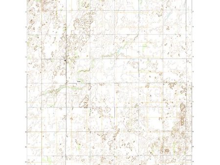 US Topo 7.5-minute map for Zook KS For Sale