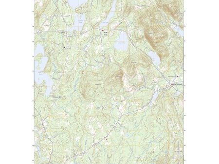 US Topo 7.5-minute map for West Rockport ME on Sale