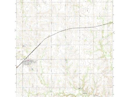 US Topo 7.5-minute map for White City KS For Cheap