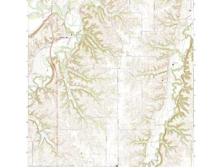 US Topo 7.5-minute map for Wreford KS Discount