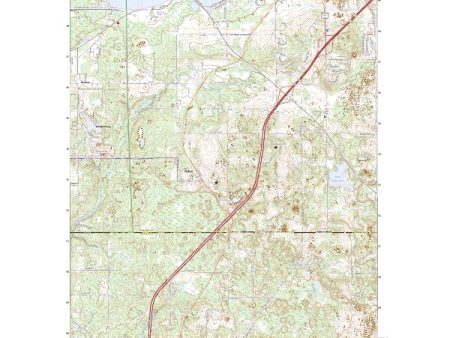 US Topo 7.5-minute map for Cadillac South MI Fashion