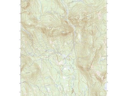 US Topo 7.5-minute map for Witham Mountain ME For Cheap