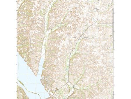 US Topo 7.5-minute map for Tuttle Creek Dam KS Supply