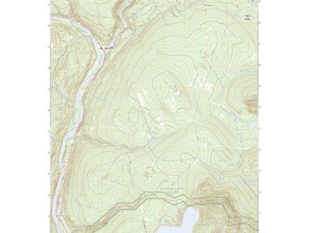 US Topo 7.5-minute map for The Forks ME Supply