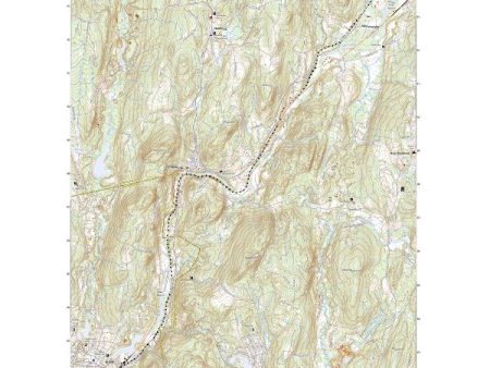 US Topo 7.5-minute map for Ware MA Discount