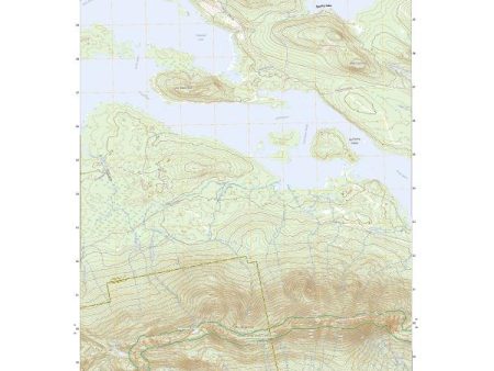 US Topo 7.5-minute map for The Horns ME on Sale