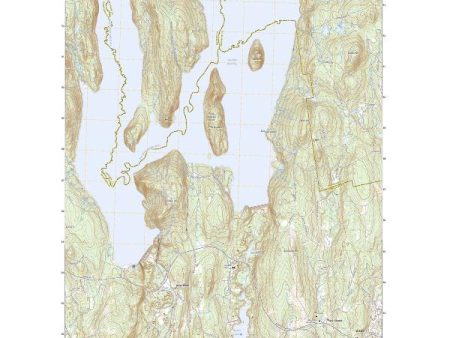 US Topo 7.5-minute map for Winsor Dam MA For Cheap