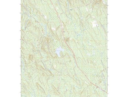 US Topo 7.5-minute map for Waite ME Cheap